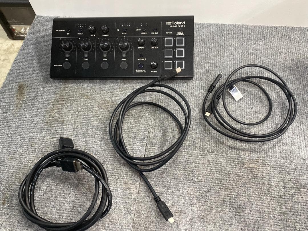 Roland BRIDGE CAST X キャプチャーボード　配信機器