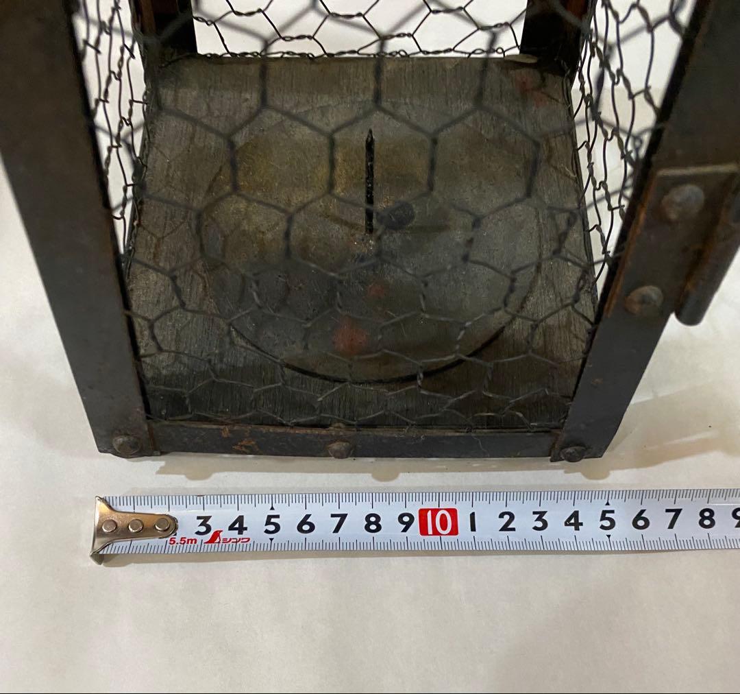 骨董　蔵行燈　灯火器