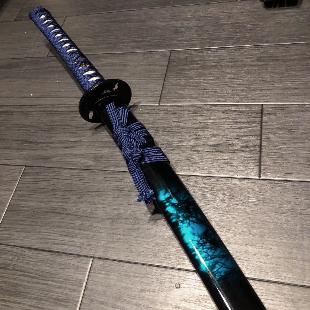 高級模造刀　青拵え　居合刀　太刀　美術刀