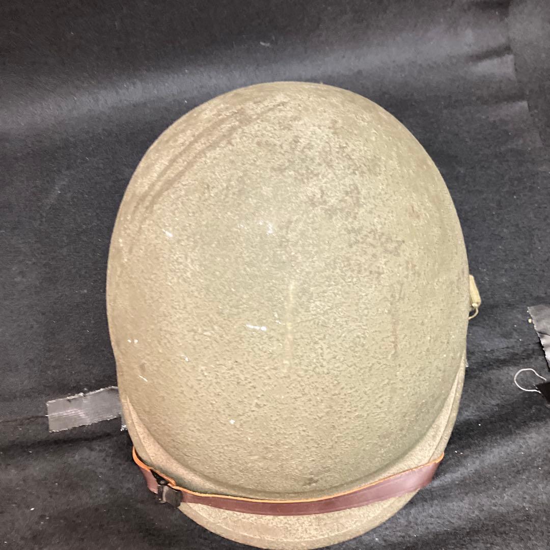 H*Q様 米軍 実物 二次戦 ナム戦 空挺M1ヘルメット シェル ライナー デッ