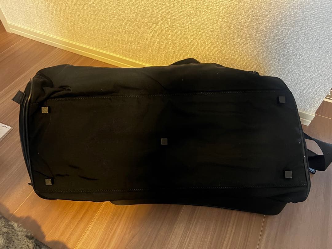 GUCCI グッチ レザーコンビ2WAYナイロンボストンバッグ