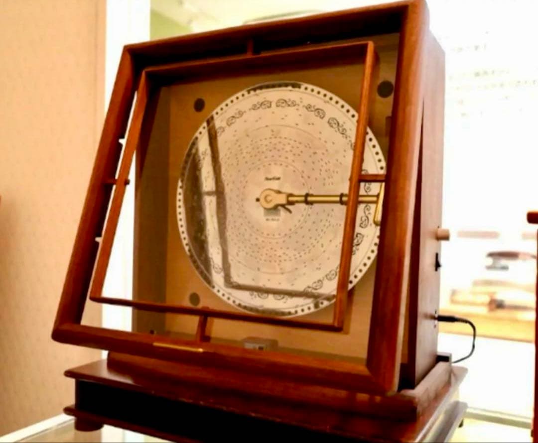 45弁 縦置き型ディスクオルゴール(本体)オーダーメイドディスク5枚付