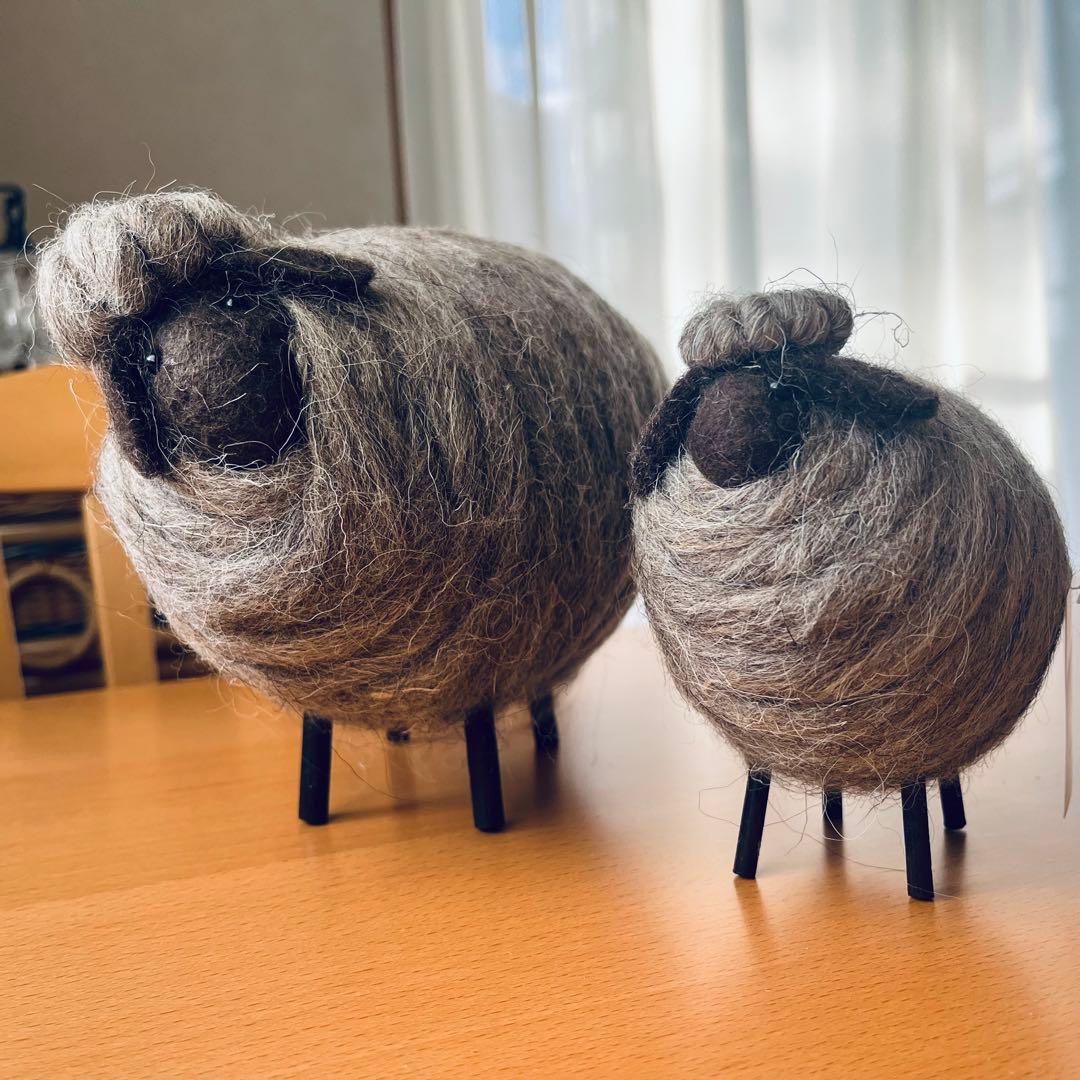 フランジュール ⟡.* 羊の親子 オブジェ インテリア イタリア