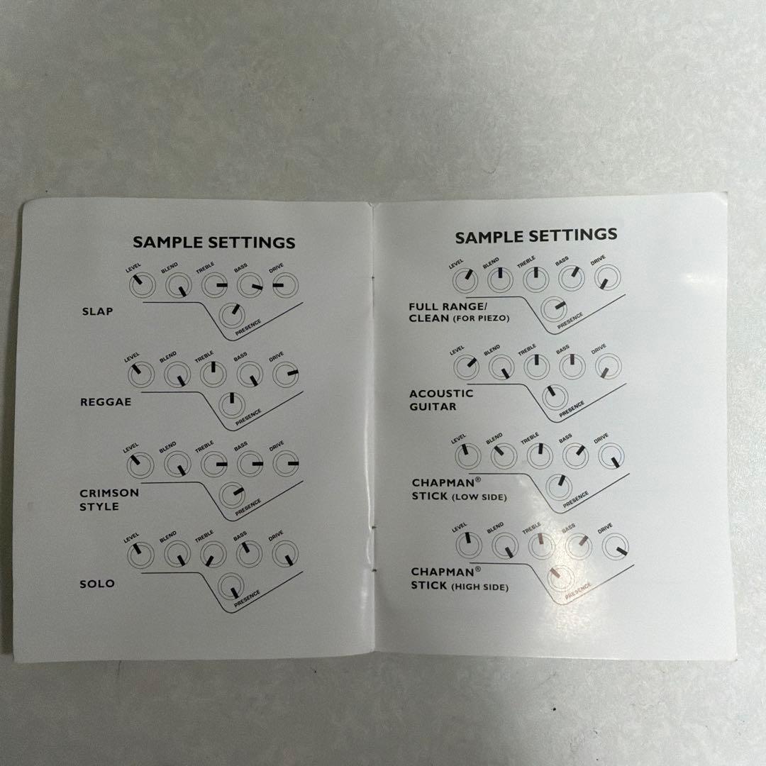 ベース TECH 21 NYC SansAmp Bass D DI