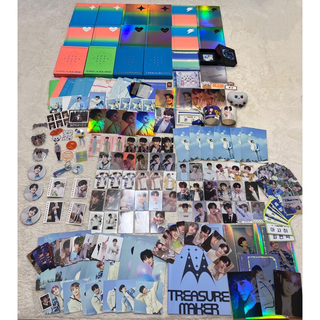 TREASURE ジュンギュ トレカ アルバム セット売り 初期FC特典•会報