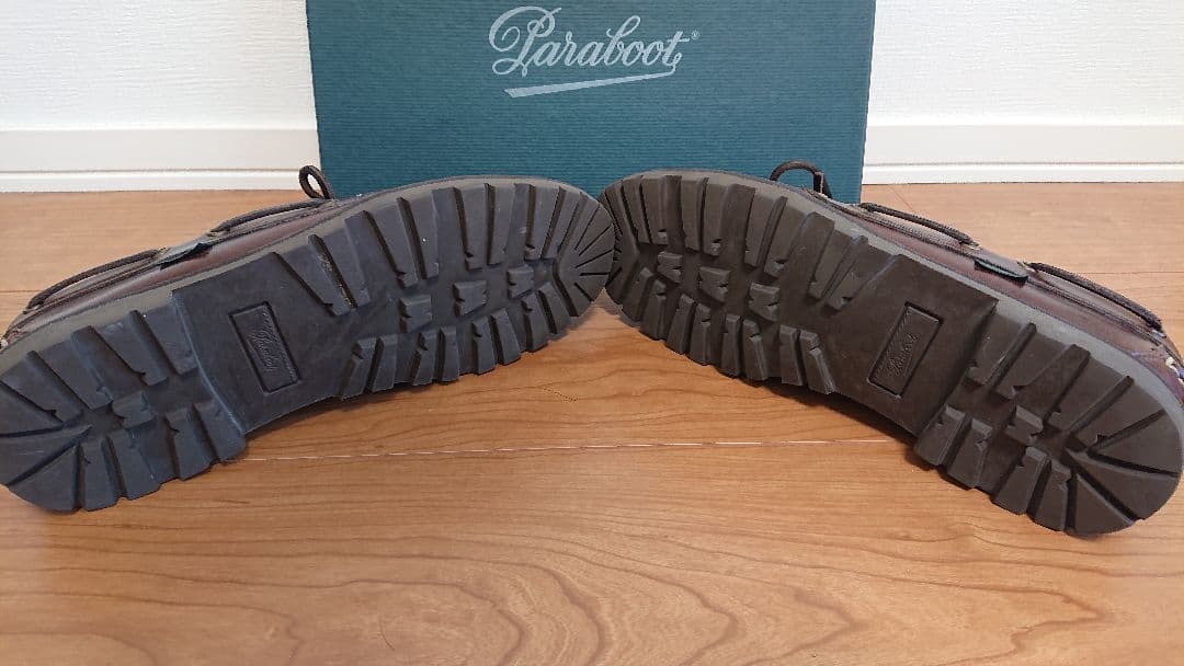 John Paraboot ブラウン デッキシューズ MALO 6.5