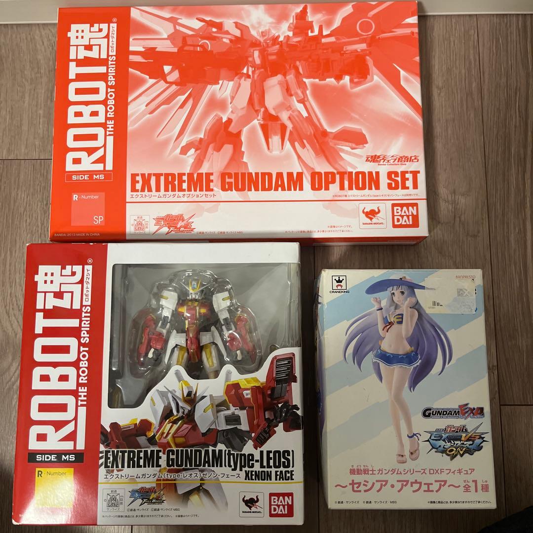ROBOT魂　エクストリームガンダム&オプション　おまけのセシア