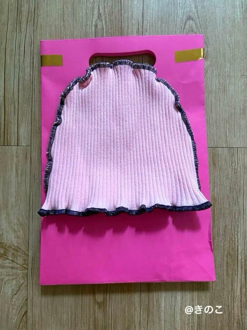 希少 【ANTHONY CALYDON】TUピンクニット帽