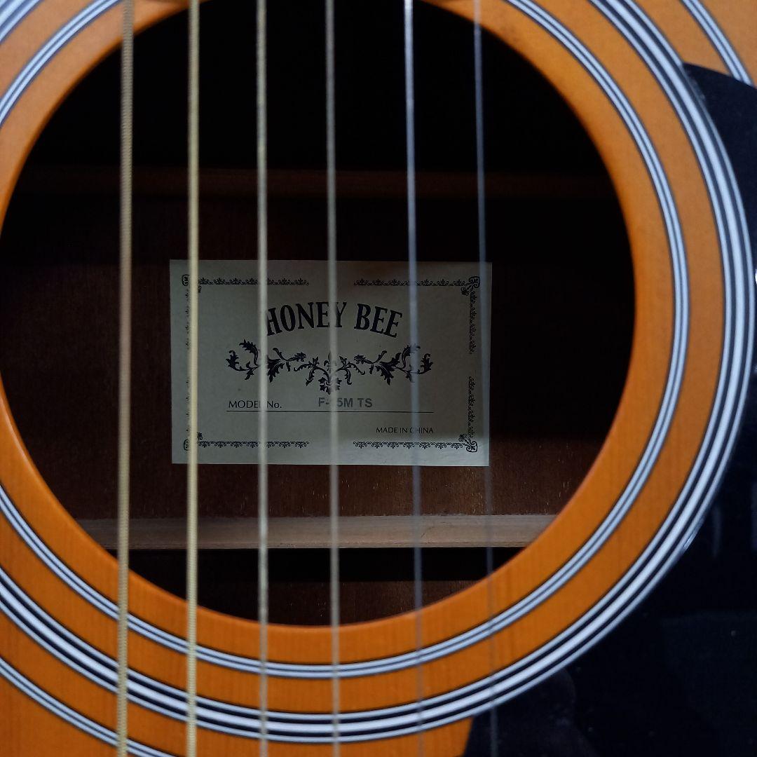 美品 HONEY BEE アコースティックギター F-15M TS サンバースト