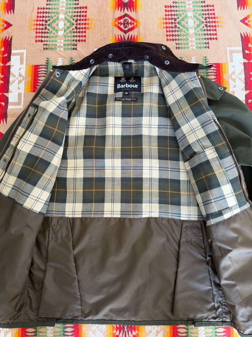 BEAMS+別注バブアービデイル2Layer Classic Fit 38