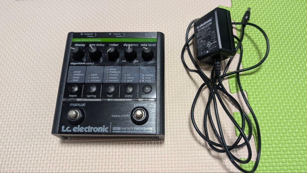 tc electronic Nova Reverb エフェクター