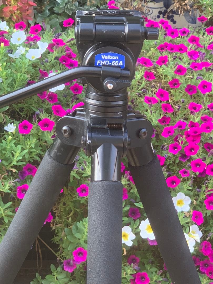 Velbon カーボン三脚 BIRDERS PRO 638・雲台:FHD-66A