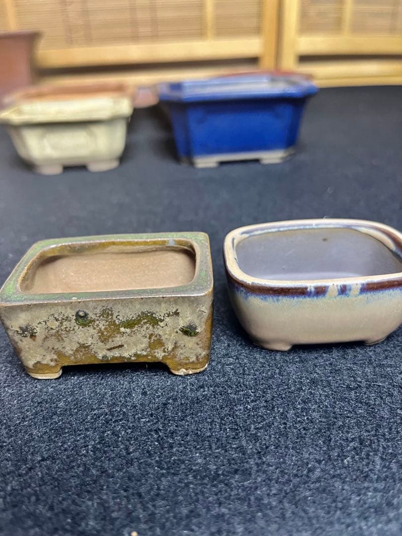 盆栽鉢　　植木鉢　山野草鉢　観葉植物　園芸　ミニ盆栽鉢各種　28個まとめて