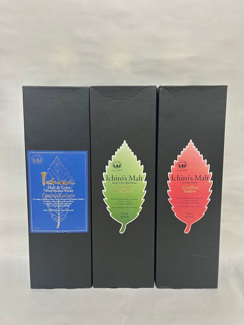 【新品】イチローズモルト　3本セット　ウィスキー