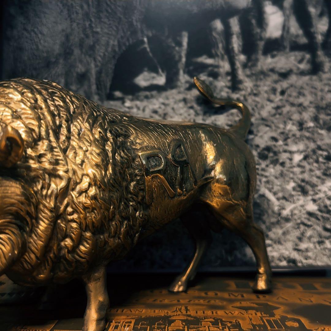 RRL イエローストーン バッファロー 彫刻