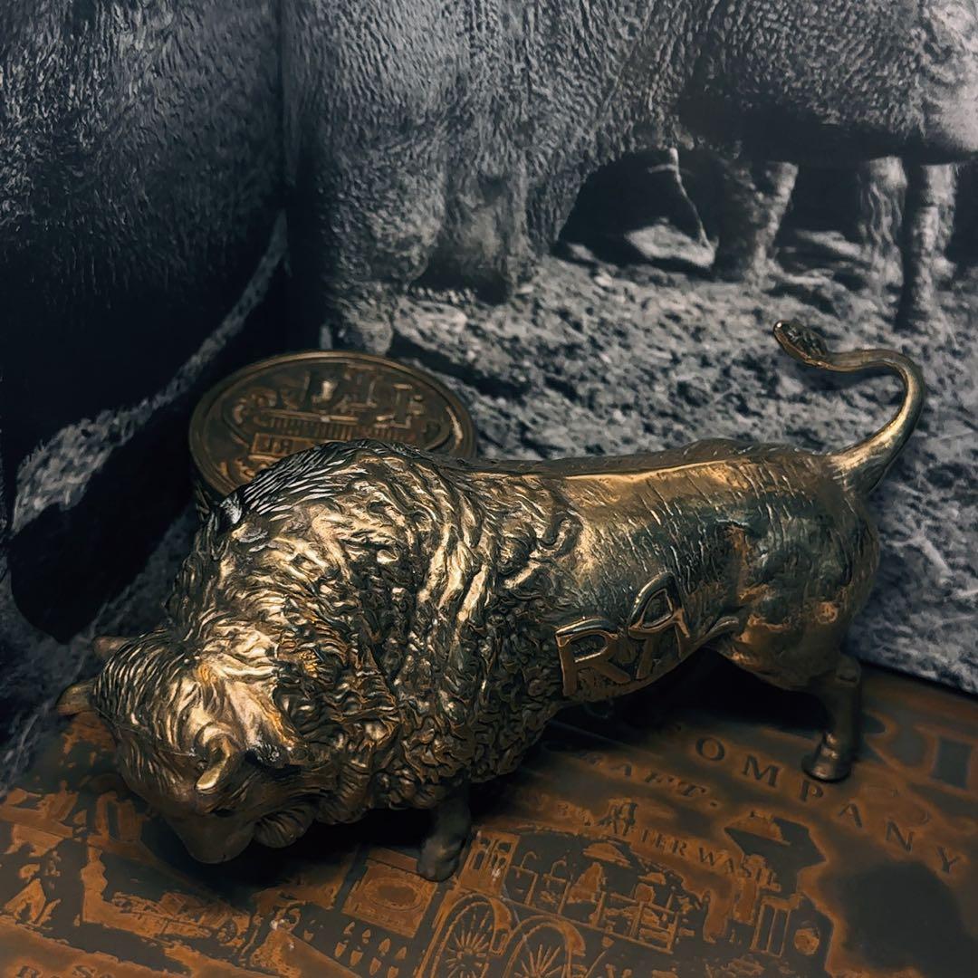 RRL イエローストーン バッファロー 彫刻