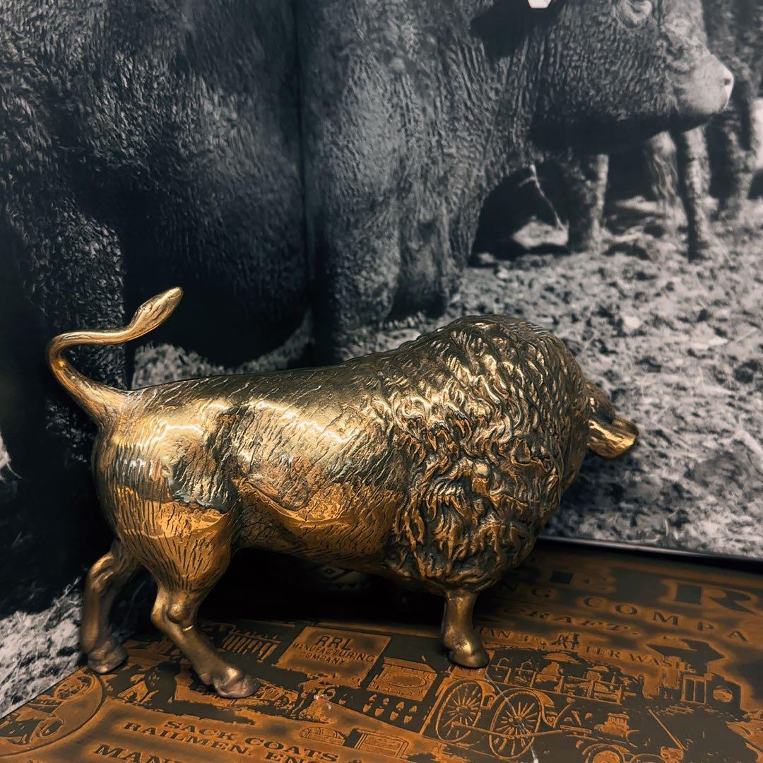 RRL イエローストーン バッファロー 彫刻