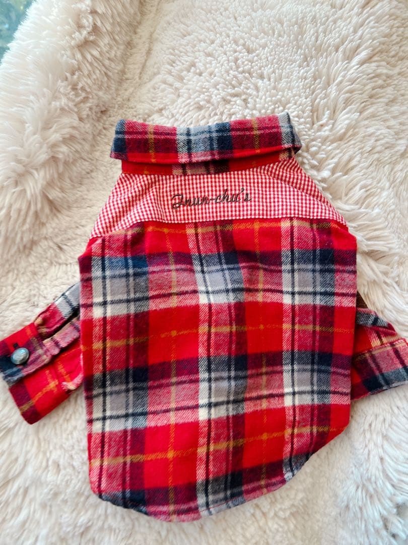 希少❣️試着のみ❣️受注会オーダー品 めちゃ可愛い❣️ネルシャツ2ハーフ