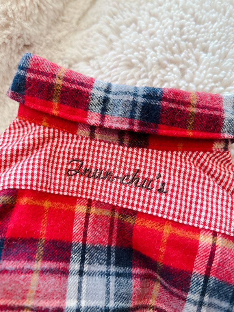 希少❣️試着のみ❣️受注会オーダー品 めちゃ可愛い❣️ネルシャツ2ハーフ