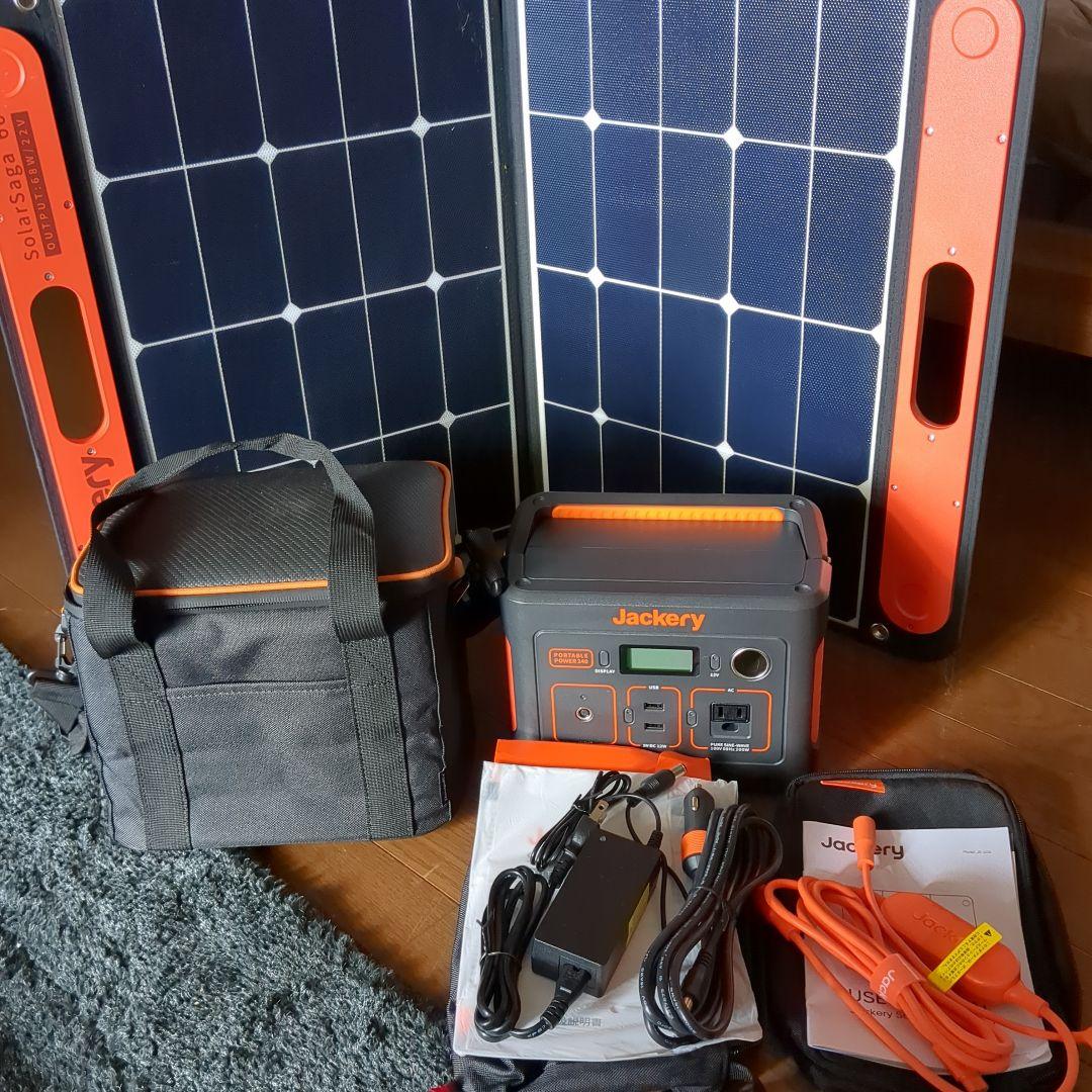Jackery発電機　 SolarSaga 60PSEマークあり