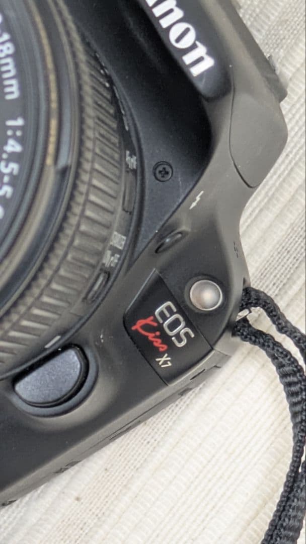 Canon EOS Kiss X7 + EF-S 10-18mm他美品です。