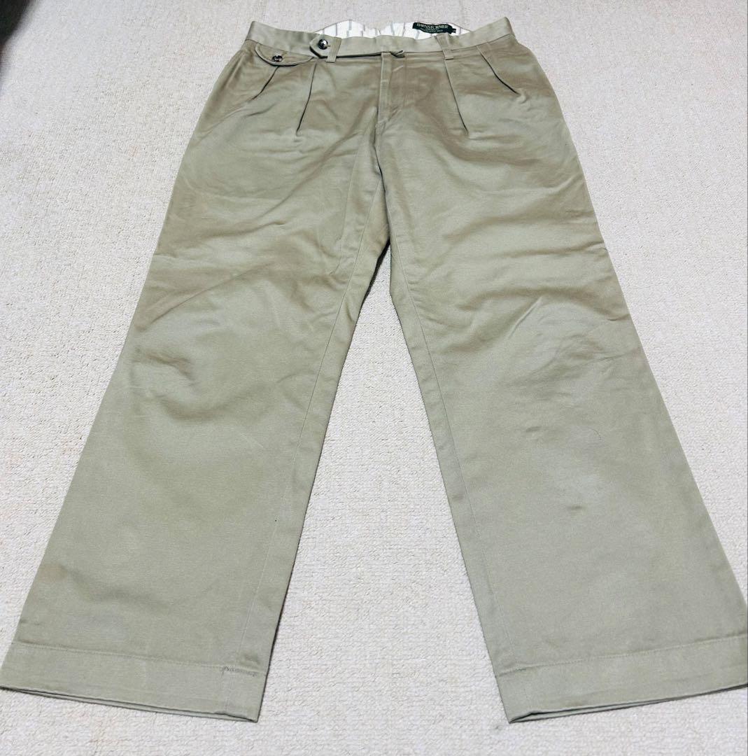 s*2様 BARNSTORMER カーキ ストレート チノパン