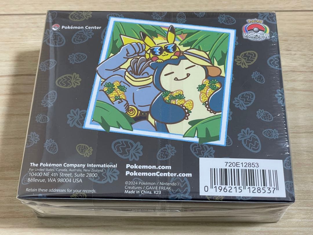 ポケモンカード　WCS2024 ホノルル　 ダメカン　ゴンベ