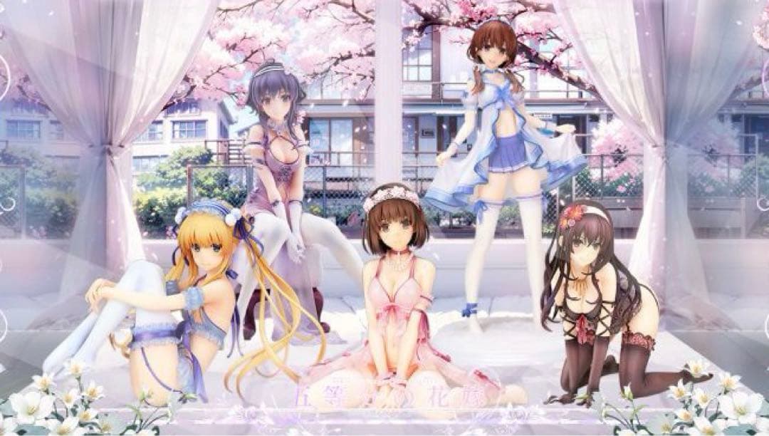 冴えない彼女の育てかた♭ ランジェリーver. 5体フルコンプリートセット