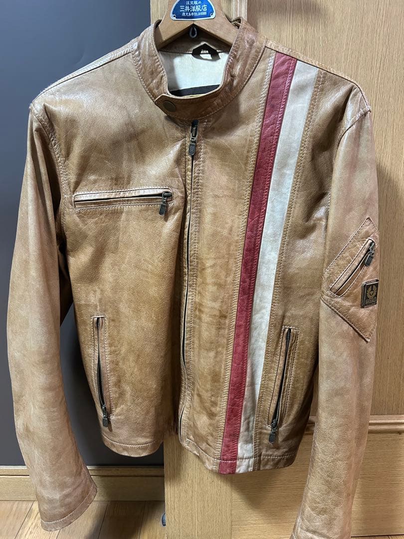 Belstaffベルスタッフ　シングルライダースジャケット サイズS