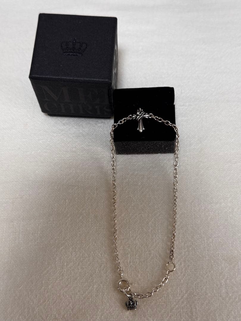 Justin Davis クロス&王冠ブレスレット　ジャスティンデイビス