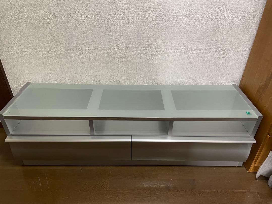 モダンテレビ台 天板強化ガラス