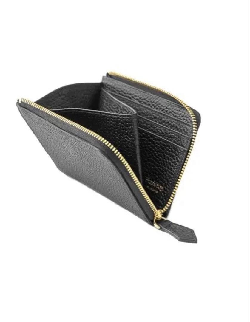 [HushTug] レザー L字 ファスナー 財布