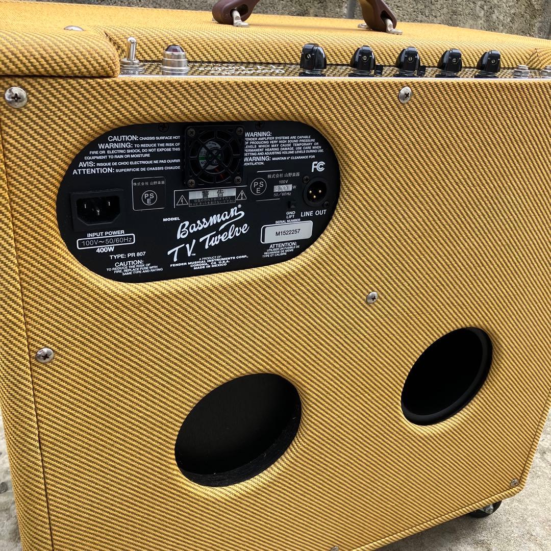 麻*様 Fender/Bassman/TVt.welve/ベースアンプ/ツイード