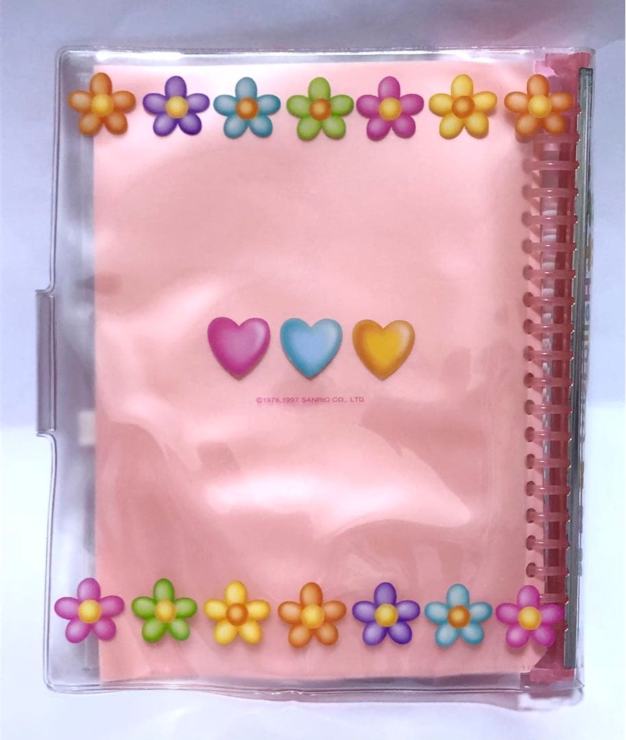 サンリオ　ハローキティ　レトロ　レア　希少　♡キティちゃん♡　ファイル　カオハナ