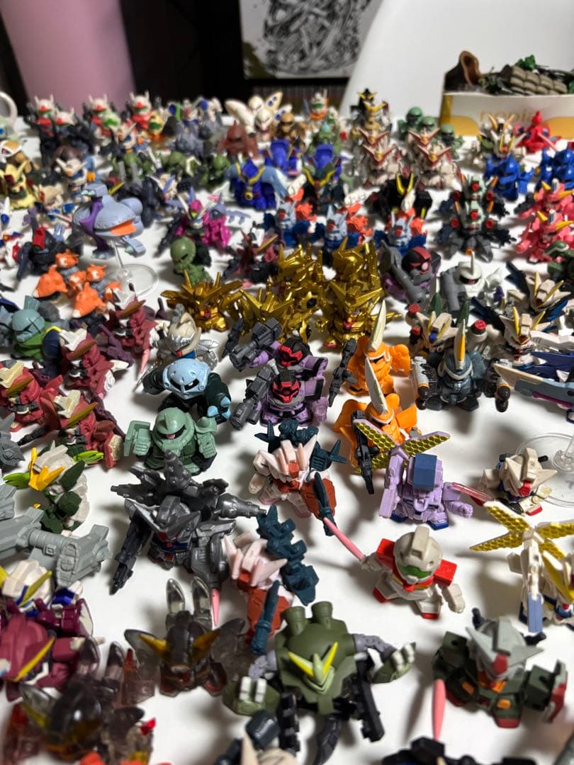 SDガンダムフルカラー&SDホワイトベース 大量セット フィギュア