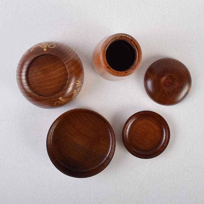 茶道具　青面朱茶箱　茶碗　金蒔絵　棗　香合など　七点　一式　仕覆付　MR9497