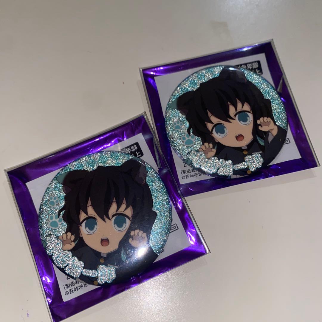 鬼滅の刃 ナンジャタウン 缶バッジ レア 時透無一郎