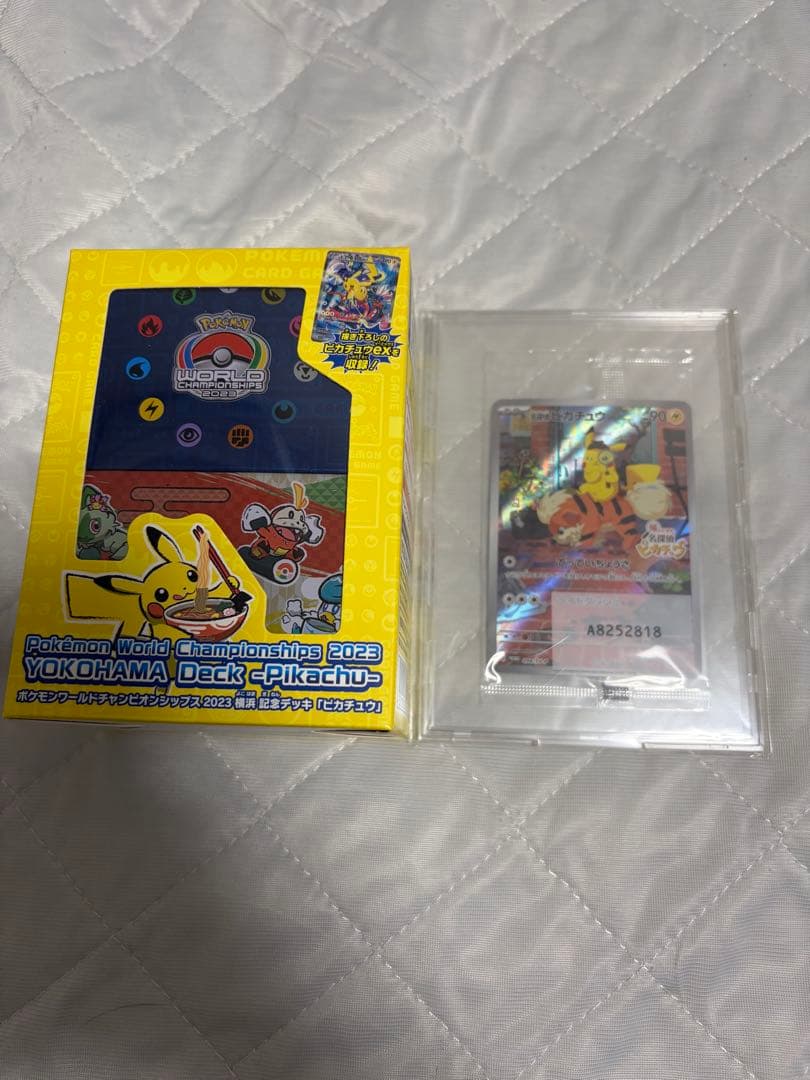 WCS2023横浜 記念デッキ名探偵ピカチュウPROMO SV-Pプロモカード