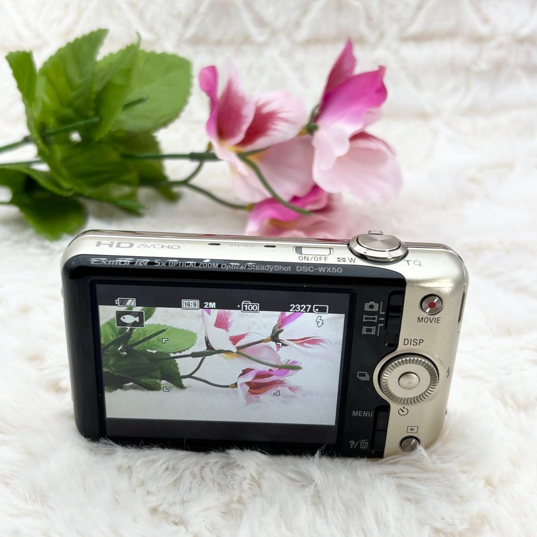 極美品 Sony Cyber-Shot DSC-WX50 ゴールド