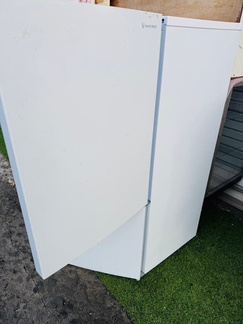 福岡発 YAMADA ヤマダ 2ドア 冷凍冷蔵庫 YRZ-C12H1 2022年