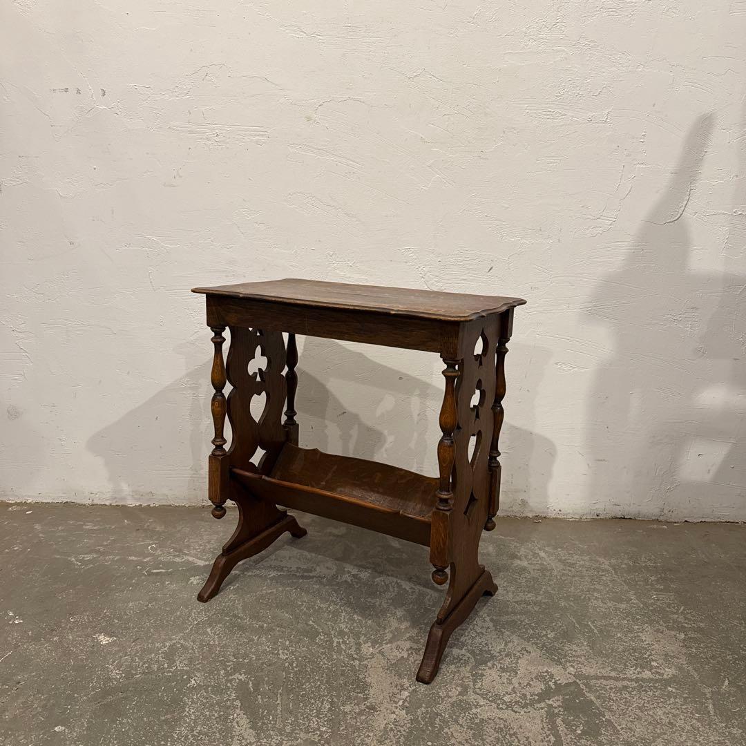 年末年始saleヴィンテージ　サイドテーブル　ブックスタンド　マガジンラック