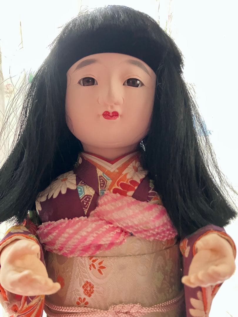 からくり茶運び人形　ゼンマイ仕掛け　少女人形