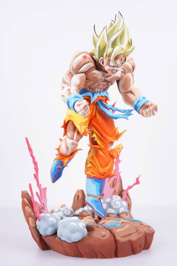 超サイヤ人 孫悟空 二次元彩色ペイント「すべての終わり」ドラゴンボールフィギュア