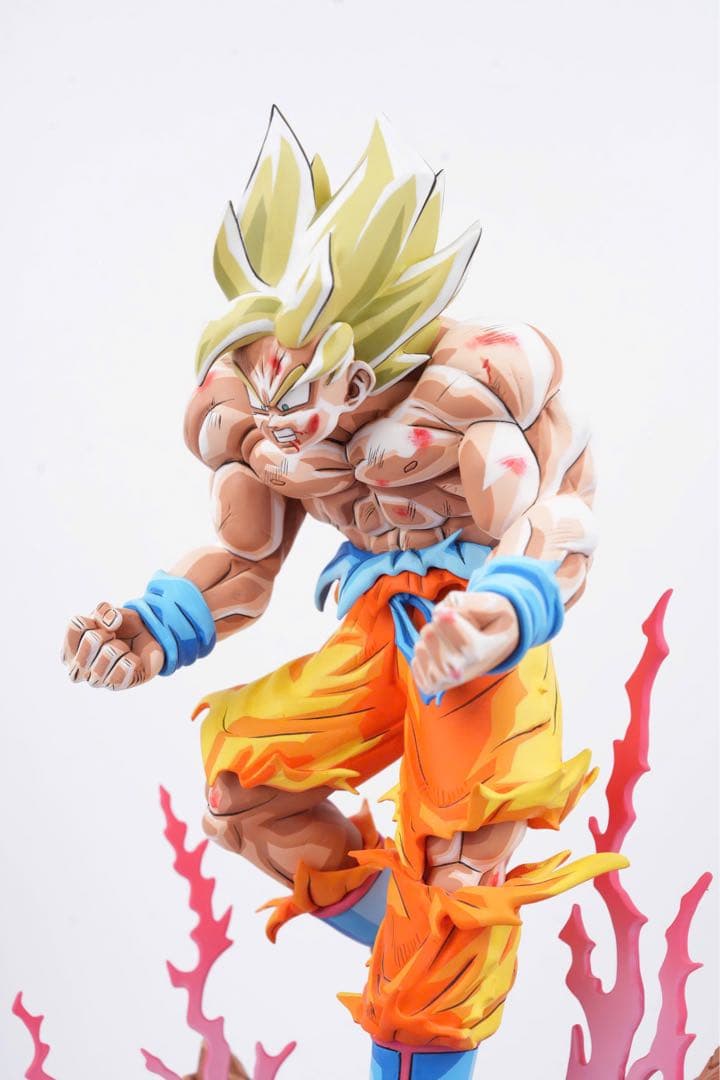 超サイヤ人 孫悟空 二次元彩色ペイント「すべての終わり」ドラゴンボールフィギュア