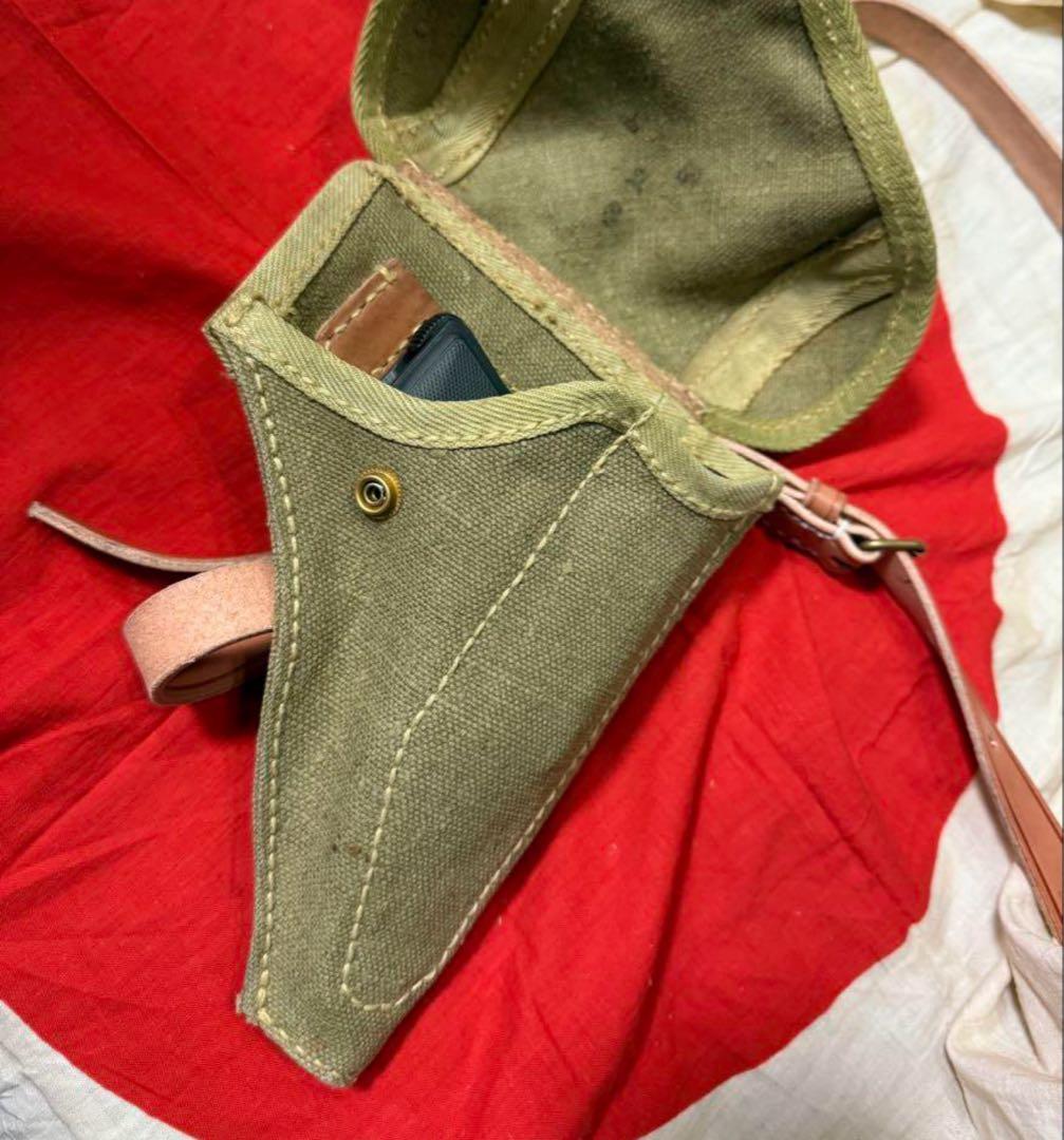 日本軍将校用　九四式自動拳銃、ブローニング M1910用 ホルスター（複製品）