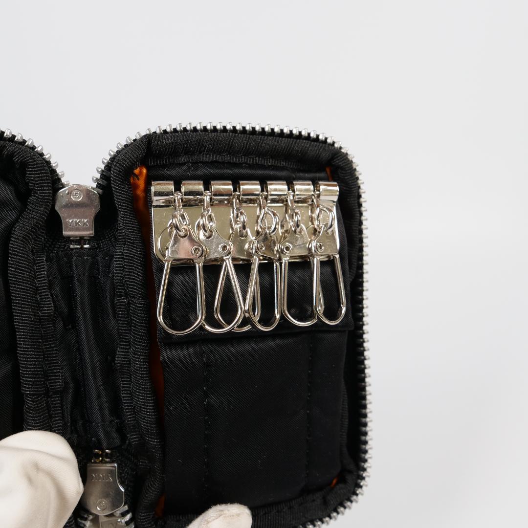 極美品✨ PORTER ポーター タンカー キーケース 6連 ブラック ナイロン