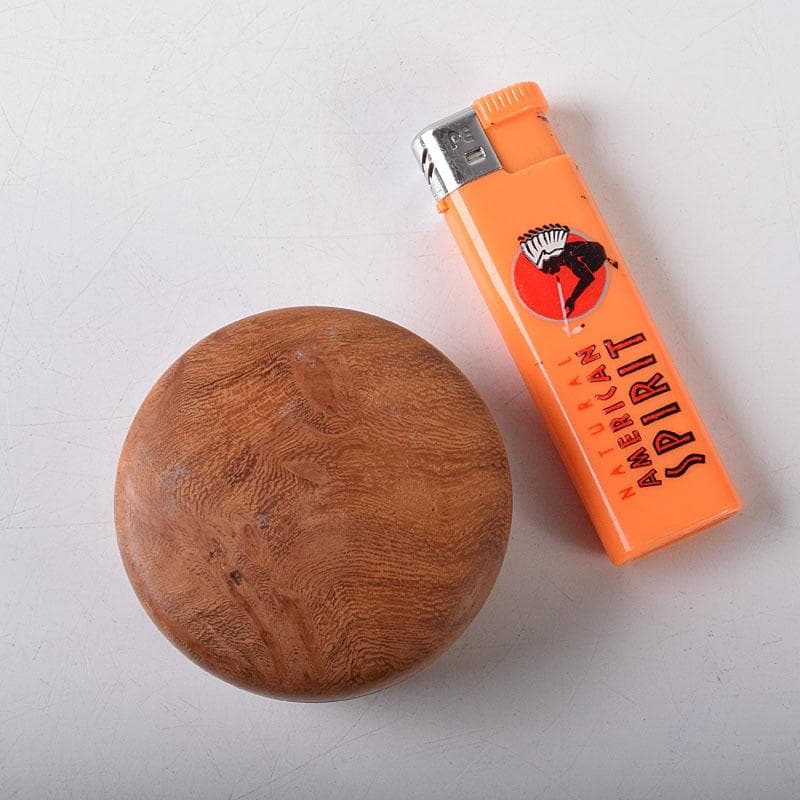 茶道具　大蔵卿四十九代目　樵古庵　木彫　香合　共箱　V　7880