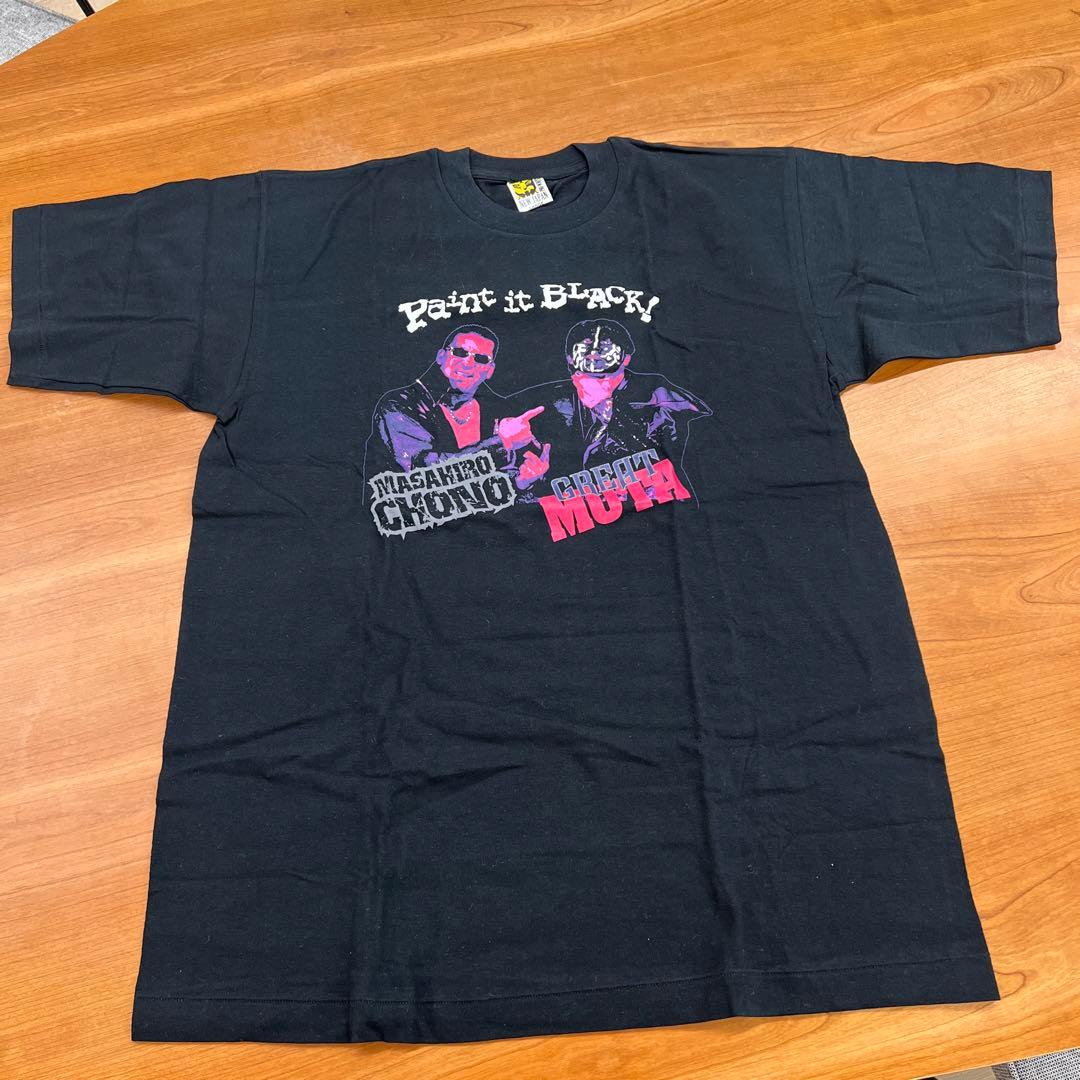蝶野正洋&グレートムタTシャツ nwo 新日本プロレス 当時物