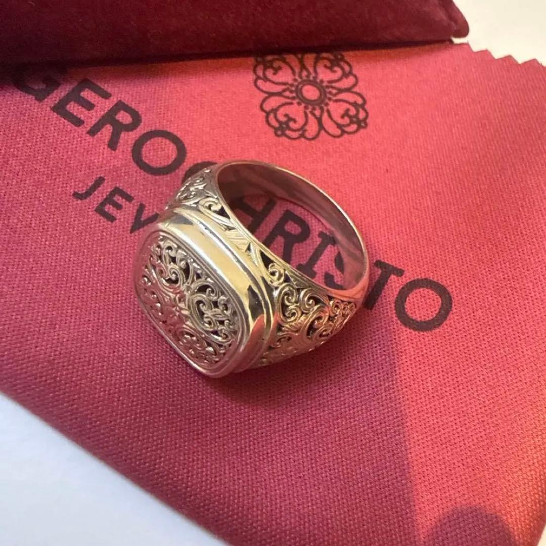 アクセサリー GEROCHRISTO mediterranean square ring
