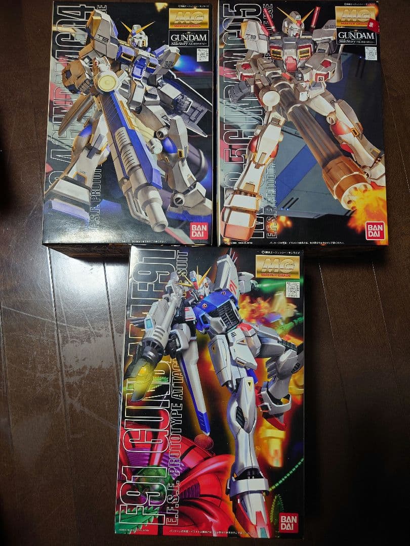 MG　ガンダム4号機・5号機・F91セット